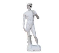 Gifts Direct 2 U Cool Dave Michelangelo David Statue With Sunglasses White Resin Ornament