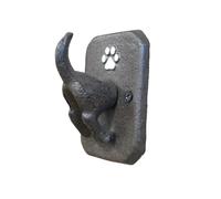 Gifts Direct 2 U Dog Coat Hook Cast Iron Tail Rustic Wall Mounted Industrial Vintage Animal Decoration