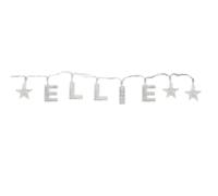 Gifts Direct 2 U ELLIE - Indoor Decorative LED String Lights Hanging Decorations Light Up Your Name in LED Clear Lights