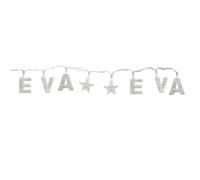 Gifts Direct 2 U EVA - Indoor Decorative LED String Lights Hanging Decorations Light Up Your Name in LED Clear Lights