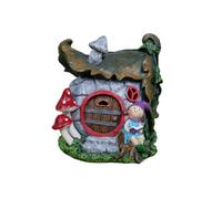 Gifts Direct 2 U Fairy House Toadstool With Solar Light Garden Ornament