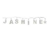 Gifts Direct 2 U JASMINE - Indoor Decorative LED String Lights Hanging Decorations Light Up Your Name in LED Clear Lights