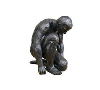 Gifts Direct 2 U Kneeling Man Ornament Sculpture - Creative Resin Statue for Home, Office Decor - Artistic Figurine Perfect for Living Room, Desk, or Any Room!