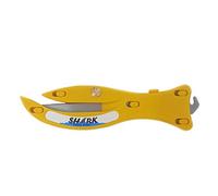 Gifts Direct 2 U Ltd Shark Safety Box Cutter with Retractable Hook - Yellow