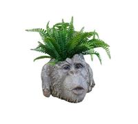 Gifts Direct 2 U Monkey Head Plant Pot Planter - Hear No Evil