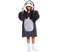 Gifts Direct 2 U Noxxiez Kids Cuddle Oversized Animal Hoodie - Sloth