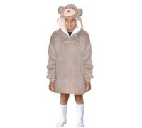 Gifts Direct 2 U Noxxiez Kids Sherpa Fleece Cuddle Oversized Hoodie Bear