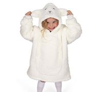 Gifts Direct 2 U Noxxiez Kids Sherpa Fleece Cuddle Oversized Hoodie - Sheep