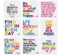 Gifts Direct 2 U Quotable Happy Quotes Greetings Cards 9 Multipack Assorted
