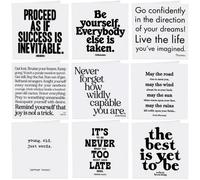 Gifts Direct 2 U Quotable Motivational Quotes Greetings Cards 9 Multipack Assorted