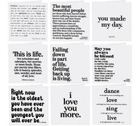 Gifts Direct 2 U Quotable Uplifting Quotes Greetings Cards 9 Multipack Assorted