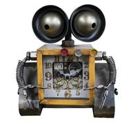 Gifts Direct 2 U Square Industrial Robot Quartz Shelf Clock Gifts Direct 2 U Multicolor