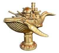 Gifts Direct 2 U Steampunk Mechanical Effect Whale Ornament
