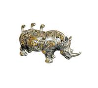 Gifts Direct 2 U Steampunk Mechanical Style Rhino Ornament