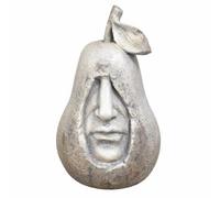 Gifts Direct 2 U Stone Effect Pear Face Garden & Home Decor Sculpture