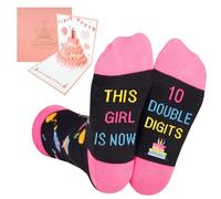 Gifts For 10 Year Olds Girls, Teenage Girl Cute Fluffy Socks, 10th Birthday Gifts For Girls, Cool Presents For Daughter Sister Friends Granddaughter On Birthday Christmas