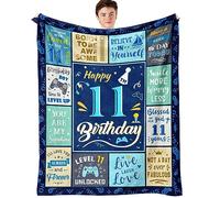 Gifts for 11 Year Old Boy, 11 Year Old Boy Gift Ideas, Birthday Gifts for 11 Year Old Boy, Cool Present for 11 Year Old Boy, 11th Birthday Decorations for Boy, Boy Age 11 Gift Ideas Blanket 60x50 Inch