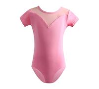 Gifts for 13 Year Old Girls Dance Dresses Performance Tutu Outfit Short Sleeve Jersey Costume Set for Ballet Jazz Concert Age 1 14 Years Girls 128 Cord, pink, 9-10 Years