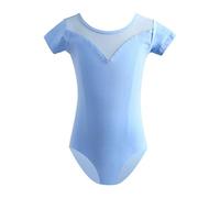 Gifts for 13 Year Old Girls Dance Dresses Performance Tutu Outfit Short Sleeve Jersey Costume Set for Ballet Jazz Concert Age 1 14 Years Girls 128 Cord, blue, 18-24 Months
