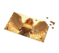 Gifts For 5 Year Old Girls Angel Holding A Bowl Of Gold Coins Picture Puzzle 300 Piece Puzzles Puzzle Board(1000PCS)