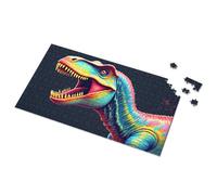 Gifts For 5 Year Old Girls Colorful Dinosaur Portrait: Prehistoric Art Picture Puzzle 300 Piece Puzzles Puzzle Board(1000PCS)
