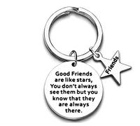 Gifts For Best Friend Jewellery Keyring Friendship Gifts Best Friends For Women Gifts BFF Girls Gifts For Sister Birthday Gifts Key Ring (Keychain #1)