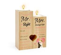 Gifts for Couples Candle Holders Anniversary Birthday Gifts for Him her Lover Wedding Anniversary Valentines Sentimental Gift for Boyfriend Fiance Husband Girlfriend wife Partner Romantic I Love You