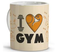 Gifts for Crossfit. Gym Accessories. Gifts for athletes. Original mugs to give as a gift. Ceramic mug 330 ml. Crossfit