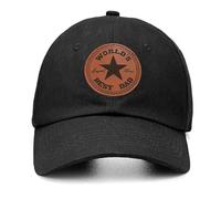 Gifts for Dad Birthday Father's Day Worlds Best dad hat Embroidered Funny from Daughter Son Wife, Cap_black, One size