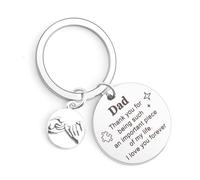 Gifts for Dad,Dad Fathers Day Father’s Day Christmas Valentines Birthday Gifts,Gift Ideas for Daddy Keyring Keychain,Fatherday Presents from Daughter Son