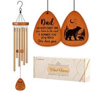 Gifts for Dad, Dad Wind Chimes, Father's Day Best Gift for Dad, Birthday Gifts for Father from Daughter Son, Present for Dad, Father, Husband, Men, Dad Gift Ideas for Thanksgiving, Christmas