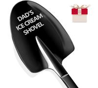 Gifts for Dad, Fathers Day Gifts from Daughter, Ice Cream Shovel for Christmas Gifts for Dad, Gifts for Men Funny Engraved Stainless Steel Spoon Shovel, Fathers Birthday Gifts