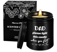 Gifts for Dad from Daughter Son, Funny Dad Birthday Gifts Scented Candle, Christmas Fathers Day Thanksgiving Presents for Father Daddy Step Dad (Ebony Sandalwood)