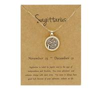 Gifts for Freinds Xmas Night Constellation Chain Twelve Necklace And Couple Sweater Necklace Day Necklaces Pendants