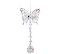 Gifts for Friends, Butterfly Crystal Suncatcher, Garden Sun Catchers