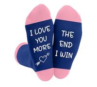 Gifts for Girlfriend,Funny Valentine's Valentines Day Anniversary Birthday Romantic I Love You Gifts for Her Wife Mum Daughter Women Adult Personalised Christmas Presents for Girlfriend,Funny Socks