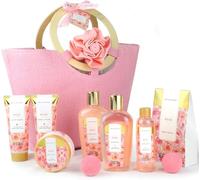 Gifts for Her-Spa Luxetique Spa Gift Set, Pampering Set 10pcs Rose Shower Set, Bath Sets for Womens Birthday Gifts for Women, Mothers Day Christmas gift Valentine Gifts for Women