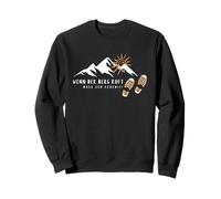 Gifts for Hikers and Mountaineers - When the Mountain Calls Sweatshirt