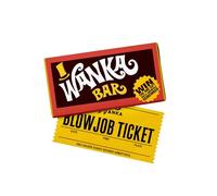 Gifts for Him, #1 Romance Gold Ticket For Him Valentines day Gift For Him, Her, Boyfriend Girlfriend, Birthday Gifts for Man and Husband, Romantic I Love You Gift (chocolate not included)