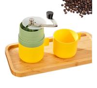 Gifts for Him Camping Accessory Coffee Grinder Manual Hand Portable Coffee Bean Grinder Maker Set Adjustable Coarseness for Outdoor Coffee to go Spice Mixer,Birthday Mothers Day Gifts for Her