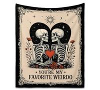 Gifts for Him Her - Wedding Anniversary Blanket for Women Men, Birthday Gifts for Boyfriend Girlfriend, I Love You Gift, Christmas Valentines Engagement Wedding Gift for Wife Husband Couple, 60"X50"