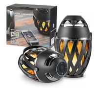 Gifts for Men, Birthday Gift for Men, Gifts for Dad, Bluetooth Speaker with Flame Effect, IP65 Waterproof
