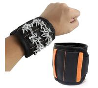 Gifts for Men Dad Magnetic Wristband Magnetic Screws Wristband Powerful Magnetic Wristband Lightweight Super Strong Magnet Wrist Strap Magnetic Tool Strip for Holding Nails Screws Drill