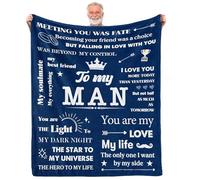Gifts for Men Him,Birthday Anniversary Retirement Graduation Fathers Day Christmas Valentines Day I Love You Romantic Gifts for Men Him Husband Boyfriend Dad male friends,Throw Blanket 60"x50"