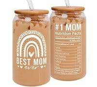 Gifts for Mom from Daughter Son - Mom Gifts - Mothers Day Gifts, Mothers Day Gifts for Mom Wife - Mom Birthday Gifts, Birthday Gifts for Mom - Mother Gifts, New Mom Gifts for Women - 16 Oz Can Glass
