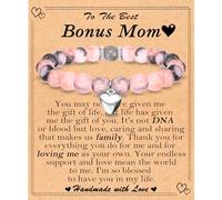 Gifts for Mom Wife Grandma New Mom to Be Bonus Mom Sister Dog Mom Aunt Stepmom Mother-in-Law Daughter Daughter-in-Law, Mothers Day Graduation Christmas Valentines Day Bracelet Gift for Women Her, 5 UK
