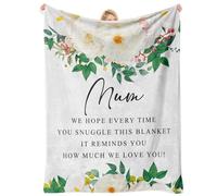 Gifts for Mum, Birthday Gift from Daughter Son, Mum to Be, Thank You, Retirement, I Love You, Christmas, Thanksgiving Presents for Mother, Stepmum, Mother in Law, Mummy, Throw Blanket 60"x50" Gifts