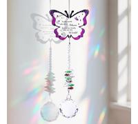 Gifts for Mum Butterfly Crystal Suncatcher Mum Birthday Presents for Mummy from Daughter Son Ideal Mother Gifts on Her Birthday