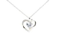 Gifts For Mum - Choice of Sterling Silver Necklaces - Mum Personalised Gift - What to get Mum (Standard Black Gift Box, Silver Love Knot)