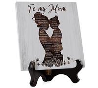 Gifts for Mum, Mum Birthday Gifts, Mums Gift for Birthday, Presents for Mummy, Mums Gift from Daughter, Happy Birthday Mummy Presents for Christmas Mothers Day Wooden Plaque